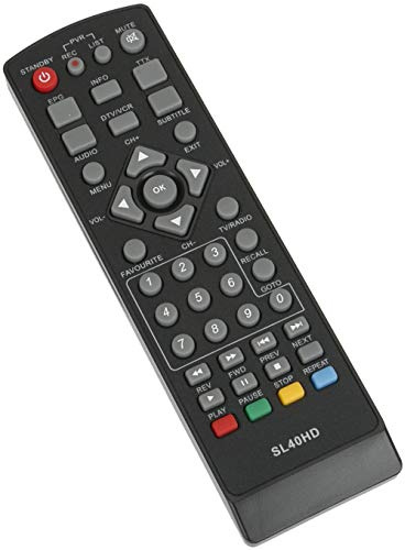 ALLIMITY Fernbedienung Ersetzen für Comag Dyon Eagle Galaxy Harrier | Phoenix Predator Receiver SL40-HD HD-25 HD25-HDMI Sl40HD HD25 HD25HDMI