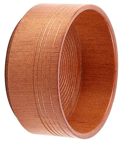 Rasierseife aus Holz, Becher, Werkzeug, Natürlich, für Männer, Rasierer, Reinigungsschaum, Runde Rasierschale, Bartschale, Bartseife, Hilft, Dicken Schaum zu Erzeugen