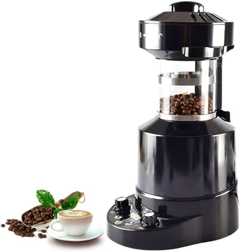 Tostatrice Professionale per Chicchi di caffè, Tostatrice Elettrica Ad Aria da 2100 W, Tostatrice Automatica per caffè, Riscaldamento Uniforme Senza Fumo per Chicchi, Arachidi, Chicchi di C