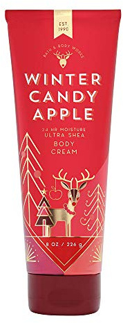 Bath Body Works Winter Candy Apple Ultra Shea Body Cream 2020