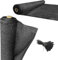 Viceree Brise Vue Jardin Gris Foncé 2 X 10 Metres +50 Colliers De Serrage Bache De Protection Exterieur pour Cloture De Jardin, Brise Vue Privacy 80%, Brise Vue Balcon Resistant Aux Intemperies