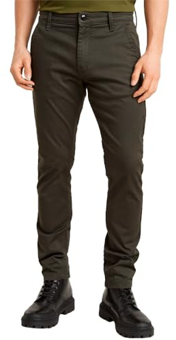 G-STAR Pantalones Skinny Chino 3.0, Gris (Asfalt D25179-c105-995), 33W / 32L Hombre