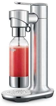 Sage - The InFizz Fusion - Machine à Soda - Pour l'Eau Pétillante, les Jus de Fruits, le Thé, les Cocktails et Toutes les Boissons Pétillantes - Acier Inoxydable Brossé