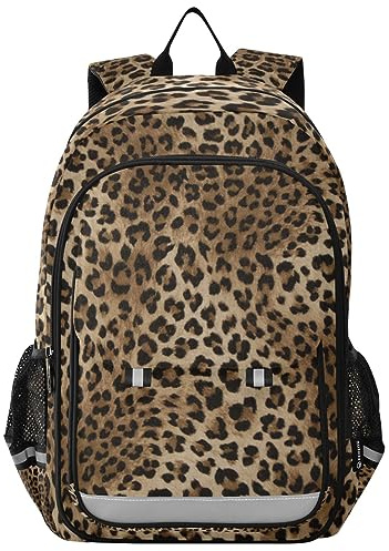 Mnsruu Zaino per ragazzi e ragazze, zaino maculato leopardato per studenti zaino per scuola elementare adolescenti, Multicolore 94, Taglia unica