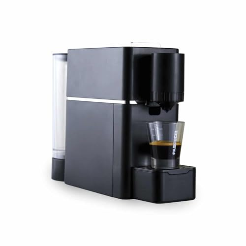PASCUCCI Caffè Macchina Nipple SV826 – Solo per Capsule Nipple (Sistema Proprietario Espresso Intenso, Design Compatto, Spegnimento Automatico – Colore Nero