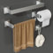 GOOPOOL Portasciugamani Set 4 Pezzi di Accessori di Ferramenta di Bagno di Parete, per Asciugamani, 40cm, Porta Salviette e Carta Igienica, Ganci SUS304 Acciaio Inossidabile Argento Spazzolato