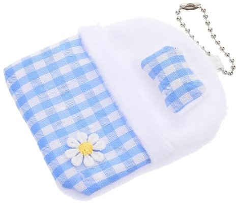 TOYANDONA Niedlicher Puppenschlafsack für Kleine Puppen Kompakter Wiederverwendbarer Schlafsack aus Weichem Material mit Aufhängekette Dekoratives Puppenzubehör für Puppenhaus