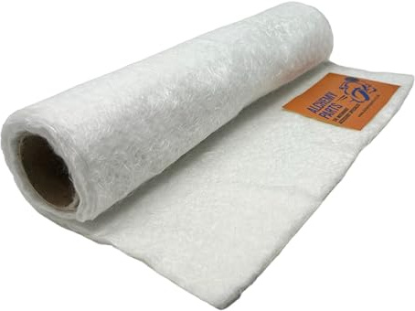 Laine de Roche Absorbant Phonique Pour Echappement Silencieux Moto Scooter | Feuille 320mm x 520mm