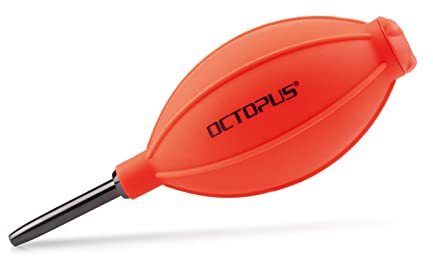 Octopus Blasebalg Druckluftreiniger Luftbläser Staubreiniger zur Kamera-Reinigung, DSLR, Sensor, Objektiv und Reinigung empfindlicher elektronischer Geräte - Airblower für Alcohol Ink