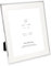 Isaac Jacobs 10x12 (Matted 8x10) Silver Metal Picture Frame, Classic Metal Photo Frame Made For Tabletop & Hanging Display, Photo Gallery and Wall Art (10x12 (Matted 8x10), Silver)