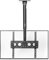 XINLEI Ceiling TV Mount Full Motion TV Bracket for Most 26-65 Inch Flat Curved TVs/Monitors, Swivel Tilt Height Adjustable Hanging TV Mount, Hold up to 50kg, VESA 400x400mm MCA3