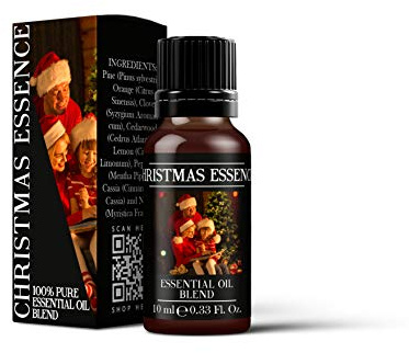Mystix London | Miscela OE Essenza di Natale | 10ml | Arancio, cannella e altri oli danno un aroma caldo con note calde e speziate in diffusione.
