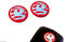 VAUXHALL 2 x NEW KEY FOB BADGE EMBLEM 14MM STICKER FOR ASTRA ZAFIRA VECTRA CORSA
