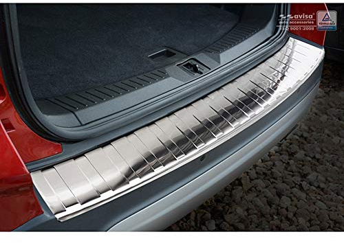 Avisa 2/35215 Ladekantenschutz Hinten Kompatibel mit FORD Kuga Mk2 DM2 | kompatibel mit Ford Kuga II 2013-2019 - Silber