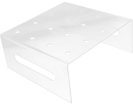 Alipis 1 Pieza De Soportes para Bandejas Caseras Dulces para Golosinas De Tubo Piruletas De Postre Duchas De Boda Estante De Exhibición con Agujeros Soporte para Pinchos Soporte