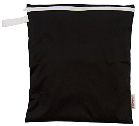 ImseVimse Wetbag Windelsack waschbar wasserdicht 28x26 cm (Schwarz)
