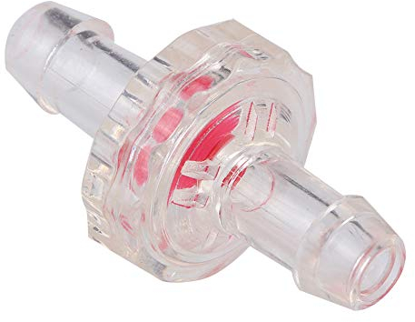 DEWIN 10 Stück Aquarium-Luftpumpe, Einweg-Rückschlagventil, Wasserstopp-Zubehör für Aquarien(7mm)