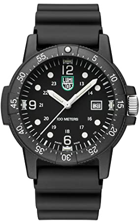 Luminox - G Sea Bass – Herrenuhr 44 mm – Militäruhr – Datumsfunktion – 100 m wasserdicht – Herrenuhren – hergestellt in der Schweiz