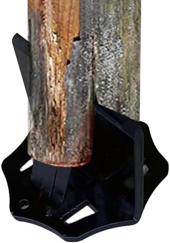 Cuña para Partir Troncos - Divisor de Leña Manual de Hierro Fundido de Alta Resistencia | Herramienta para Cortar Leña