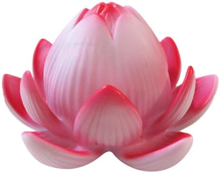 OSALADI Led Lotuslampe Für Innen- Und Außendekoration Bunte Lotusblüte Tischlampe Für Hochzeiten Feste Und Garten Charmantes Blumennachtlicht Sicher Und Flexibel