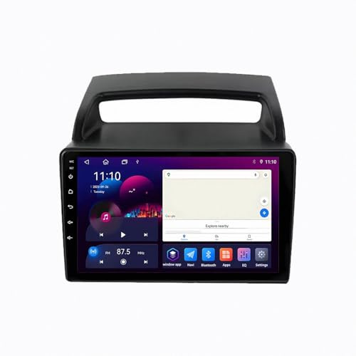 Touchscreen Car Radio for KIA Carnival Android All-in-one VQ 2006-2014 Car Audio Receivers, Hd Display, Portable Live Navigation, Music Video Player, Bluetooth Fm Radio, 4 Core 1G+16G
