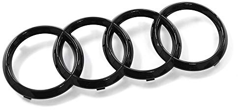 Audi 4H0853605BT94 Ringe Kühlergrill Zeichen Black Edition Emblem Blackline Logo schwarz