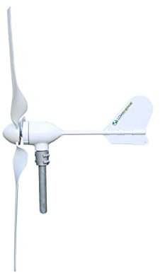 LOWENERGY Wind Turbine Generator with Charge Controller and Mast Mounting Kit 500W 48V – Off-Grid Renewable Power for Boats, Caravans, Cabins and Remote Installations