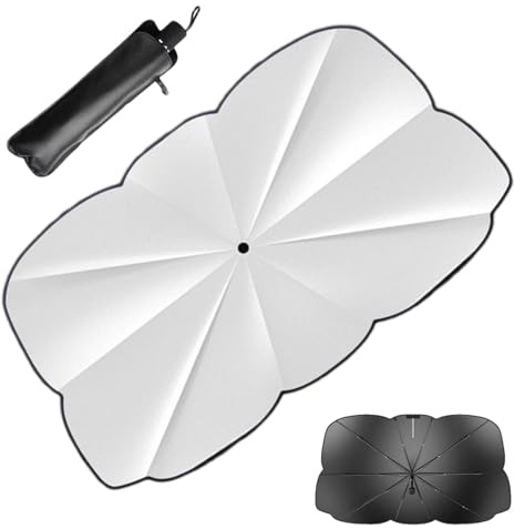 Windscreen Sun Visor, Windscreen Sun Shade Umbrella for Car - Car Windscreen Sun Shield Umbrella | Foldable UV Protective Cover Keeps Cool and Protect Interior