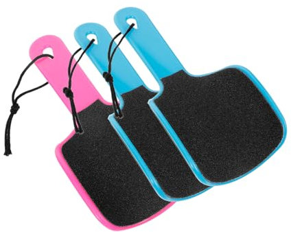 NIYANGLE 3piezas Limas Exfoliantes Para Pies Para Muerta y Pedicura Unidades Removedor De Durezas Profesional