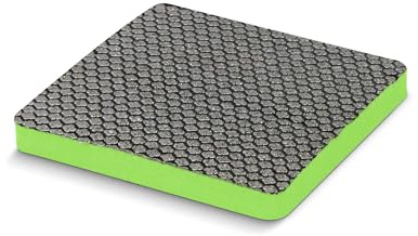 blizz-z Diamant-Handschleifpad Flex - B: 63mm x L: 63mm x H: 7mm - 1 Stück | Körnung: 60 - zum Schleifen, polieren von Naturstein, Feinsteinzeug, Granit, Marmor, Keramik, hohe Flexibilität