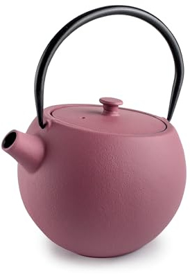 IBILI - Tetera Assam 0,85 Lt, Hierro Fundido, Interior esmaltado, Apto para inducción