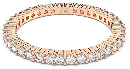 Swarovski Matrix Vittore Ring, Weiße Rundschliff-Kristalle