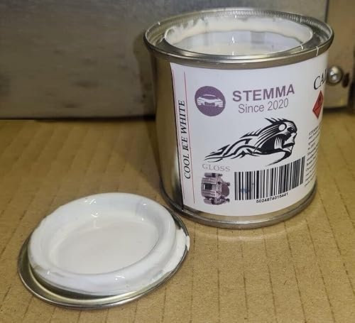 STEMMA® BRAKE CALIPER PAINT COOL ICE WHITE HIGH TEMPERATURE 250ML
