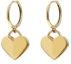 MILOR Orecchini a cerchio donna in oro 9Kt – Orecchini anallergici e Ipoallergenici – Gioielli donna made in Italy – Regalo per nascita, battesimo, comunione, cresima