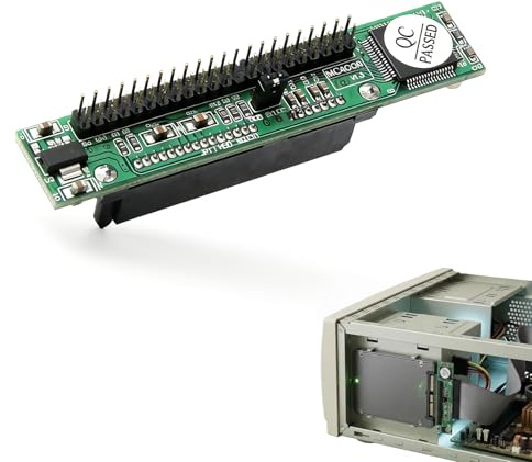 JIXLOUR Adaptador Convertidor SATA Hembra a IDE de 44 Pines PCBA, Compatible con Ordenadores Portátiles y Discos Duros de 2,5, Ideal para Actualizaciones y Reparaciones de Almacenamiento