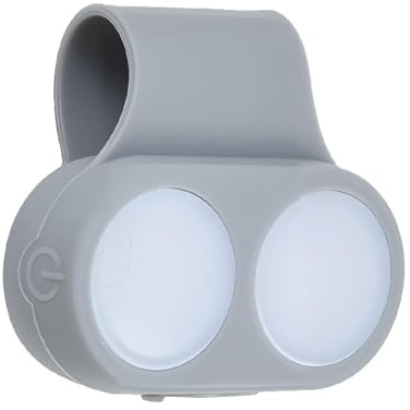 Tianeri Licht für Spaziergänge in der Nacht | magnetischer Clip, rutschfeste Brustlampe, 4 verstellbare Modi, tragbares Silikon-LED-Brustlicht, für Herren, Kinder, Joggen, Wandern, Camping, Angeln