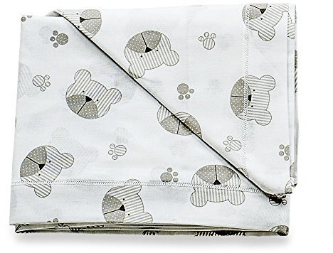 Italbaby Set 3 Lenzuoline Per Lettino Un Puro Cotone (020.1000-005), color Multicolore, 3 Unità