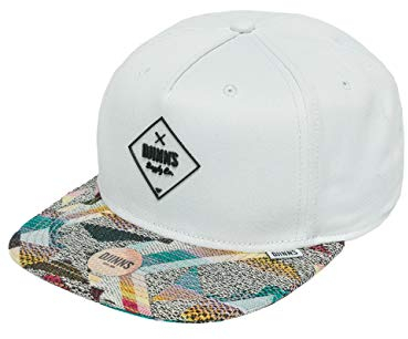 Djinns Herren Caps/Snapback Cap Rubber Aztek weiß Verstellbar