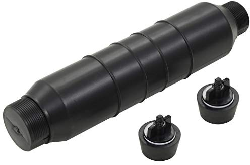 vidaXL Gizzmo Skimmer-Winterverschluss mit 2 Winterstopfen HDPE