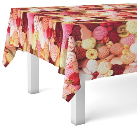 Martina Home Tovaglia in tela cerata Gelatto, 300 x 140 cm, colore singolo