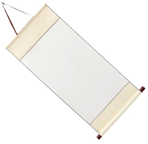 STOBOK Kalligrafie Papier Chinesisches Rollpapier Leeres Kalligrafie-rollenpapier Für Pinselschrift Und Malerei Hochwertiges Papiermaterial Kompaktes Design Für Platzsparende Lagerung