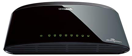 D-Link DES-1008D Switch 8 Ports Ethernet 10/100mbps- Idéal Partage de Connexion et Mise en Réseau Small/Home Office