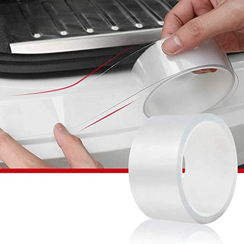 Skymico Lackschutzfolie 5cmx10mfür Auto, Motorrad, Bike - Schutzfolie Transparent, Selbstklebend, Autofolie