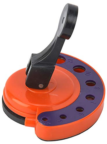 Punta Trapano per a Tazza per Vetro per Piastrelle con Guida per Punte Trapano con Base a Vuoto. Localizzatore di Aperture per Vetro per Piastrelle con Ventosa 4-12 Mm