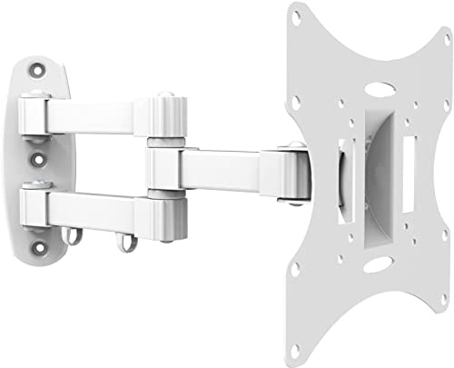 conecto supporto a parete per dispositivi TV/monitor con 58-107 cm (23-42), VESA 200x200, inclinabile: +/-20°, girevole: +/-90°, distanza parete: 10-39,3 cm, carico max: 30 kg, bianco