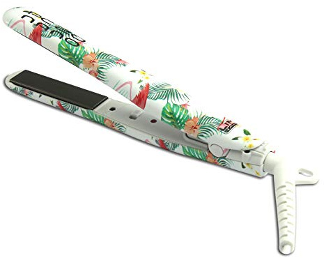 Plancha de cabello LIM HAIR PC 2.0 NANO COLOR. Compacta, Titanio, 220ºC, Profesional Flequillos, cortos, cerca raíz, viaje (TROPICAL, Plancha)