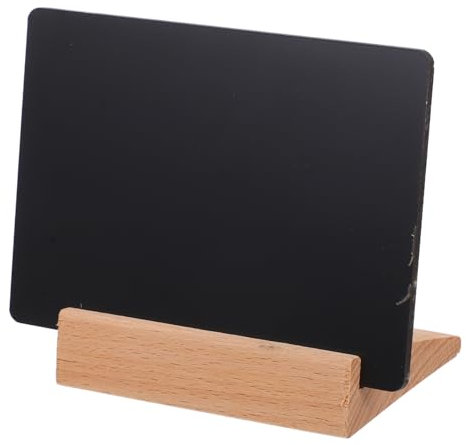 NUOBESTY Einfaches Design Tischplatte Kreidetafel Memo Tafel Büro Schreibtisch Shop Zeichen