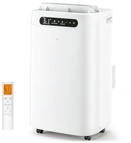 Tanoxo 14,000 Btu Portable Air Conditioner, Cools Up to 65 M², Remote Control AC Unit, 4 in 1 Cooling, Fan, Dehumidification, Standby and Installation Kits for Large Rooms,