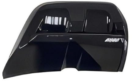 Part Synergy Replacement for Driver Side Bumper Cover Exhaust Pipe Hole Trim Pure Model Painted Gloss Black for Infiniti QX60 2022-2025