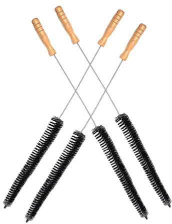 CONGARTENO 4piezas Limpiador De Secadora Lavadora Fregador Herramientas Limpieza Cepillo Radiador